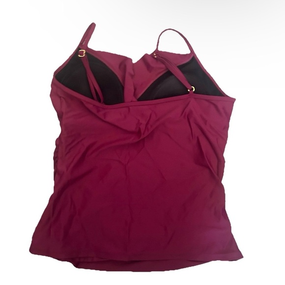 2 Women’s Tankini Tops Size Large 12/14 - Picture 9 of 9